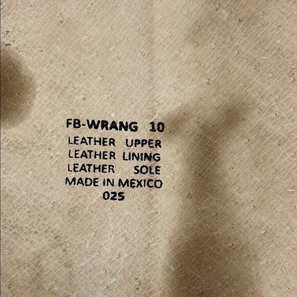 Free Bird by Steven Wrang Vintage Look Brown Leather Knee-High Boots Size 10 - Picture 10 of 11